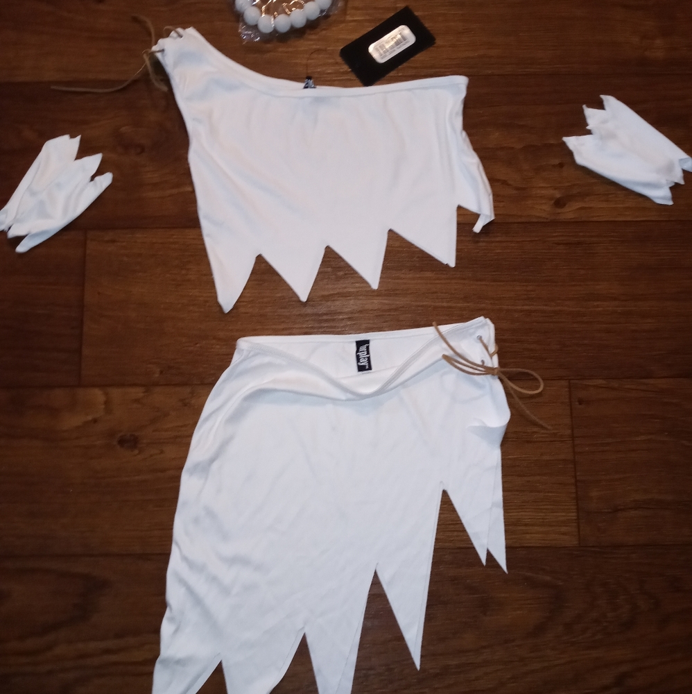 Flinstone womens XS costume and accesories